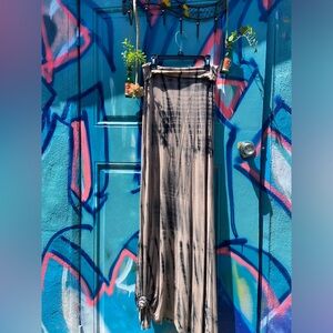 Tie Dye Maxi Skirt
